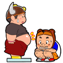 KUMACCHI and VIKING sticker #4231603