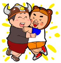 KUMACCHI and VIKING sticker #4231611