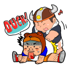 KUMACCHI and VIKING sticker #4231614