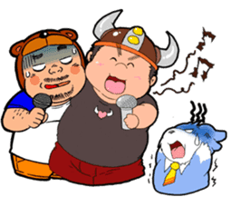 KUMACCHI and VIKING sticker #4231615