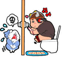 KUMACCHI and VIKING sticker #4231621