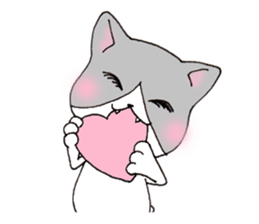 orange and hachiware2 sticker #4231672