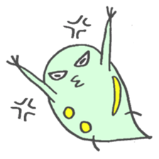 crazy water flea sticker #4231786