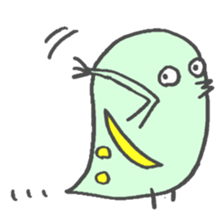 crazy water flea sticker #4231795