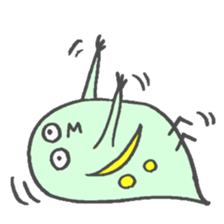 crazy water flea sticker #4231802