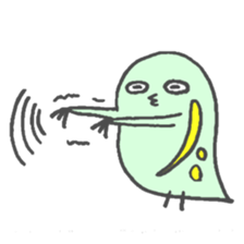 crazy water flea sticker #4231804