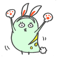 crazy water flea sticker #4231809