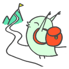 crazy water flea sticker #4231812