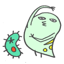 crazy water flea sticker #4231813