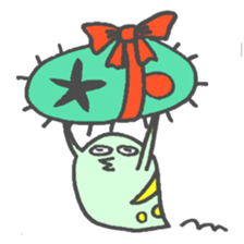 crazy water flea sticker #4231817