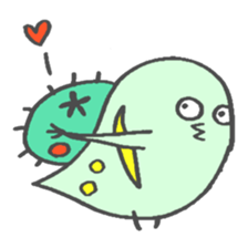 crazy water flea sticker #4231819