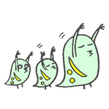 crazy water flea sticker #4231820