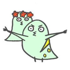 crazy water flea sticker #4231822