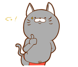 Kumata and Neko Fundoshi sticker #4231907