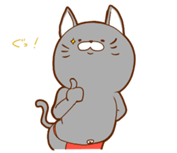 Kumata and Neko Fundoshi sticker #4231907