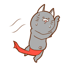 Kumata and Neko Fundoshi sticker #4231917