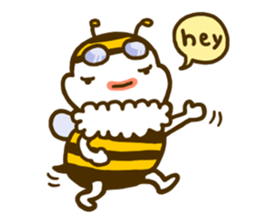 a honey bee Hatimaru sticker #4231945