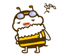 a honey bee Hatimaru sticker #4231964