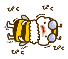 a honey bee Hatimaru sticker #4231967