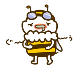 a honey bee Hatimaru sticker #4231978