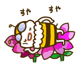a honey bee Hatimaru sticker #4231982
