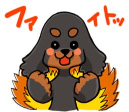 Daimon and A-Cockers-Greetings sticker #4232012