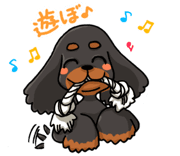 Daimon and A-Cockers-Greetings sticker #4232014