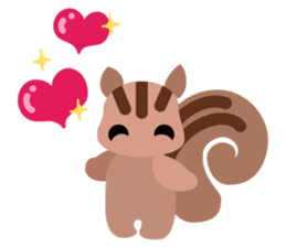 Cute Squirrel Stickers sticker #4233065