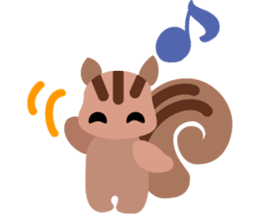 Cute Squirrel Stickers sticker #4233067