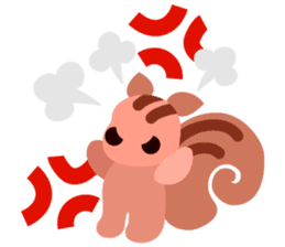 Cute Squirrel Stickers sticker #4233069