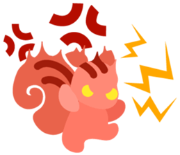 Cute Squirrel Stickers sticker #4233070