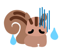 Cute Squirrel Stickers sticker #4233072
