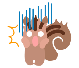 Cute Squirrel Stickers sticker #4233073