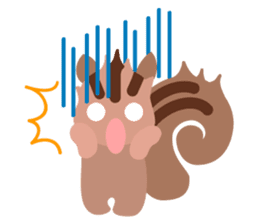 Cute Squirrel Stickers sticker #4233073