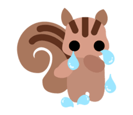 Cute Squirrel Stickers sticker #4233075