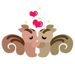 Cute Squirrel Stickers sticker #4233076