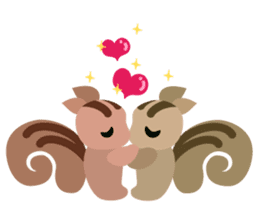 Cute Squirrel Stickers sticker #4233076