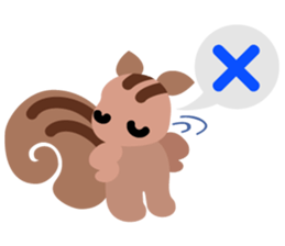 Cute Squirrel Stickers sticker #4233078