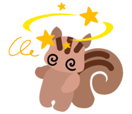 Cute Squirrel Stickers sticker #4233081