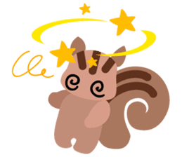 Cute Squirrel Stickers sticker #4233081