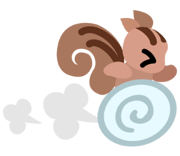 Cute Squirrel Stickers sticker #4233083