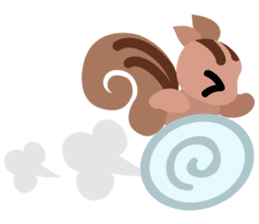 Cute Squirrel Stickers sticker #4233083