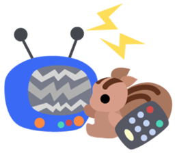 Cute Squirrel Stickers sticker #4233086