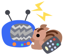 Cute Squirrel Stickers sticker #4233086