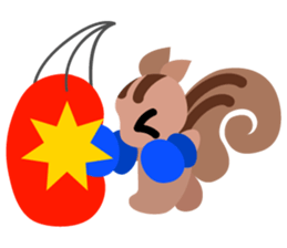 Cute Squirrel Stickers sticker #4233087