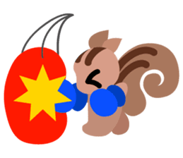 Cute Squirrel Stickers sticker #4233087