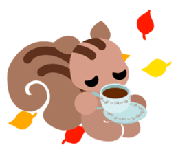 Cute Squirrel Stickers sticker #4233089