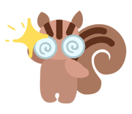 Cute Squirrel Stickers sticker #4233091