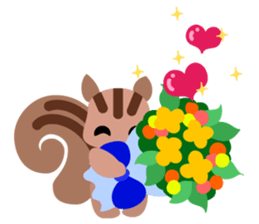 Cute Squirrel Stickers sticker #4233093