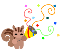 Cute Squirrel Stickers sticker #4233095